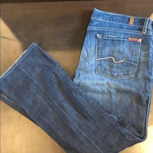 7 for all mankind jeans lightly used